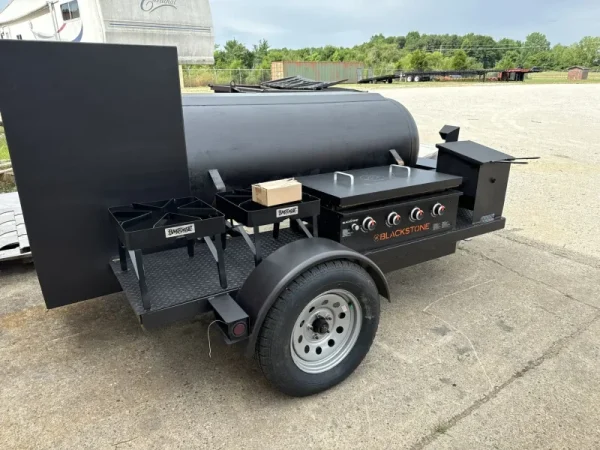 250 Gallon Tank Offset Single Axle